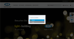 Desktop Screenshot of bjb.com