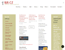 Tablet Screenshot of bjb.cz